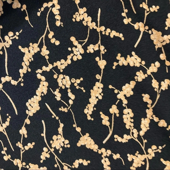 NWOT Nine West Black Floral Print Skirt M - Picture 13 of 13